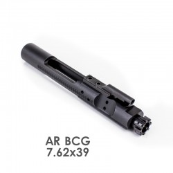 AR-15 M16 Bolt Carrier Group Assembly 7.62x39 - Black Nitride